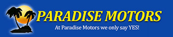 The Paradise Motors Logo is shown.