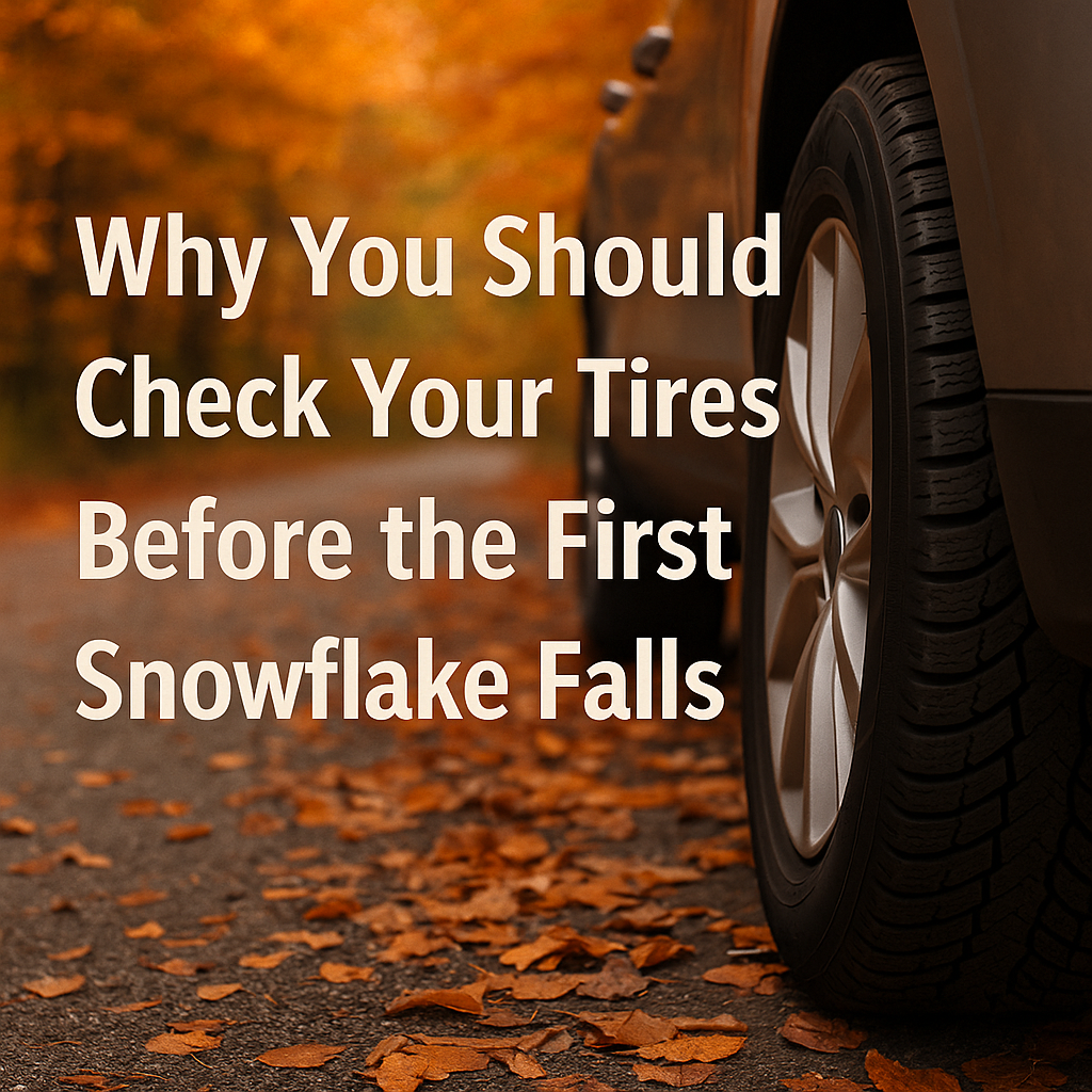 Why You Should Check Your Tires Before the First Snowflake Fall